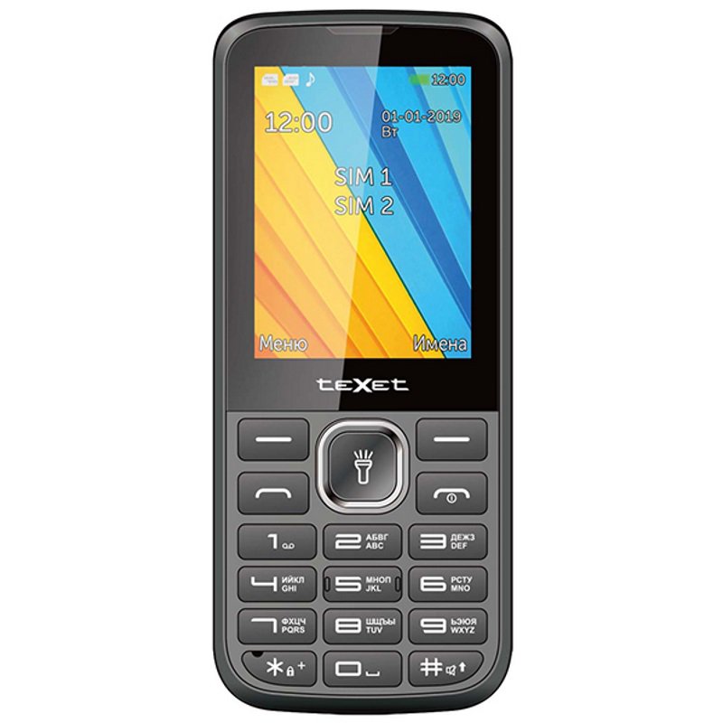 Мобильный телефон Texet TM-213 Black