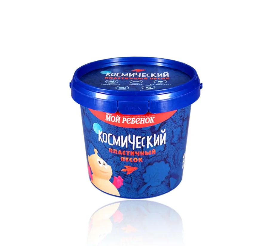 Кинетический песок Космический песок 1 кг голубой купить,NaN