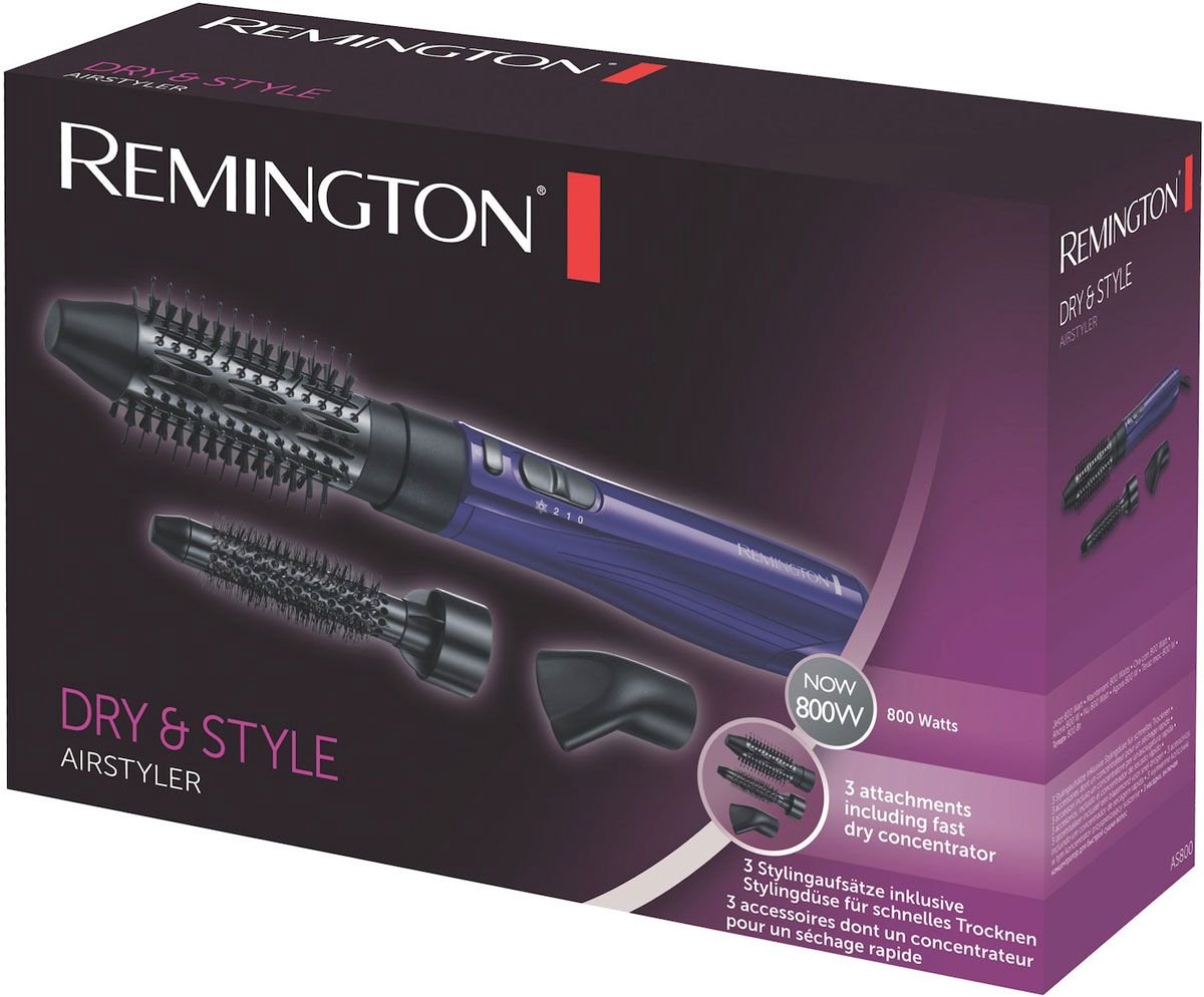 Фен-щетка Remington AS800 фиолетовый купить,NaN