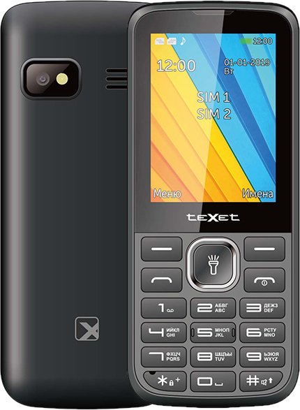 Мобильный телефон Texet TM-213 Black