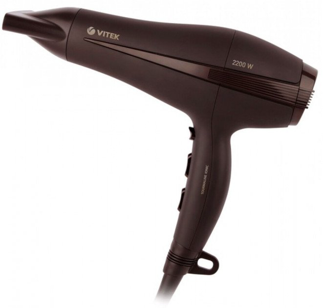 Фен Vitek VT-8200 коричневый купить,NaN