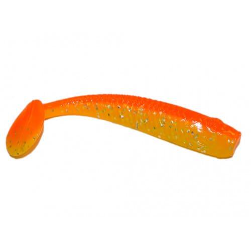 Силиконовая приманка Pro Baits Krokodile 100мм оранжевая купить,NaN