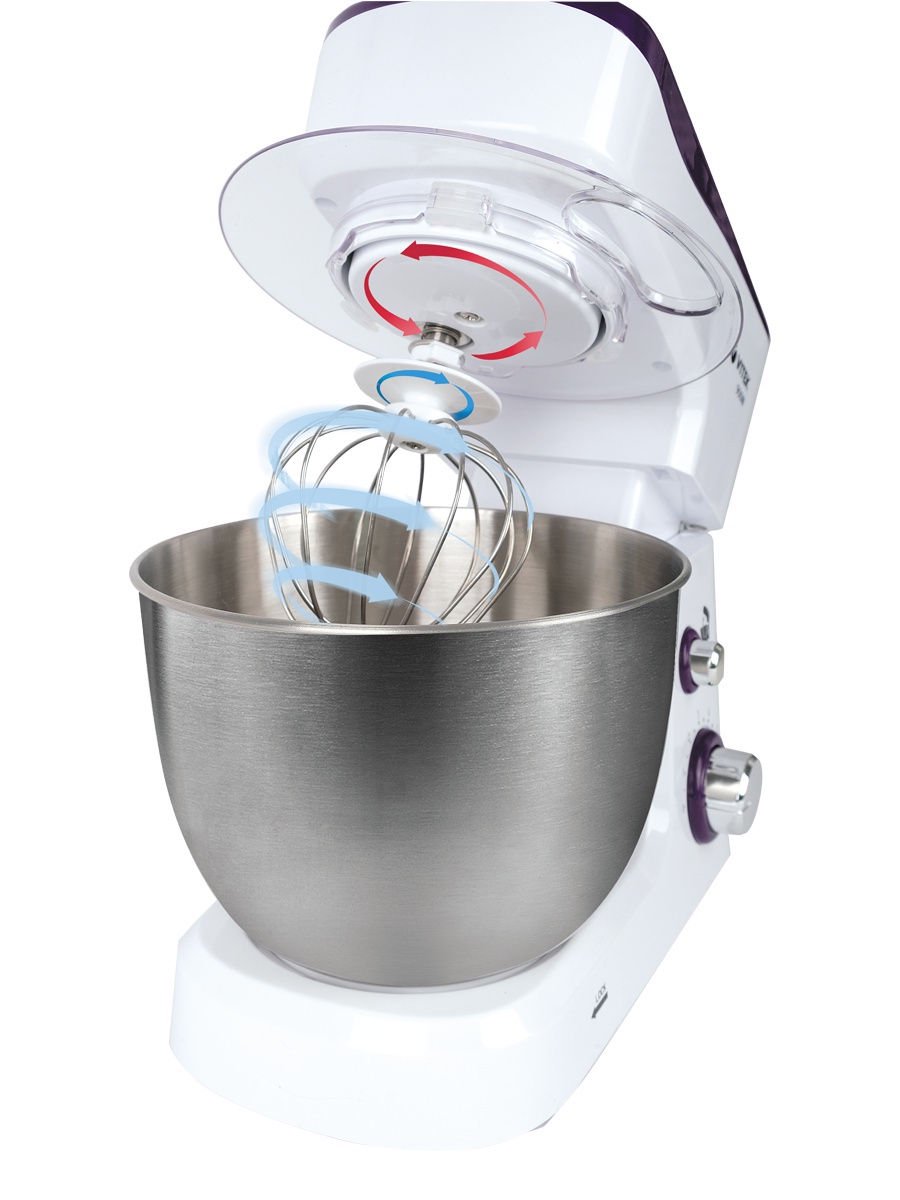 Кухонный комбайн Vitek VT-1443 бело-фиолетовый - ForteMarket Кухонный комбайн Vitek VT-1443 бело-фиолетовый купить,0