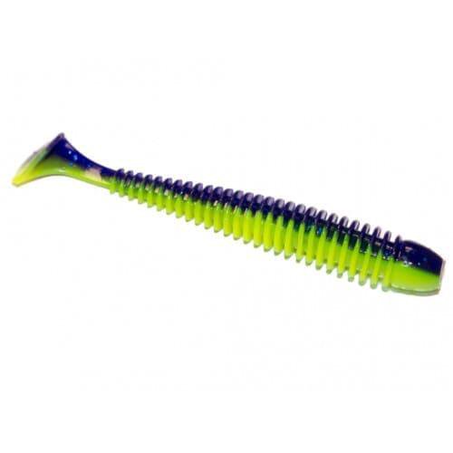 Силиконовая приманка Pro Baits Pointer 100мм сине-зеленая купить,NaN