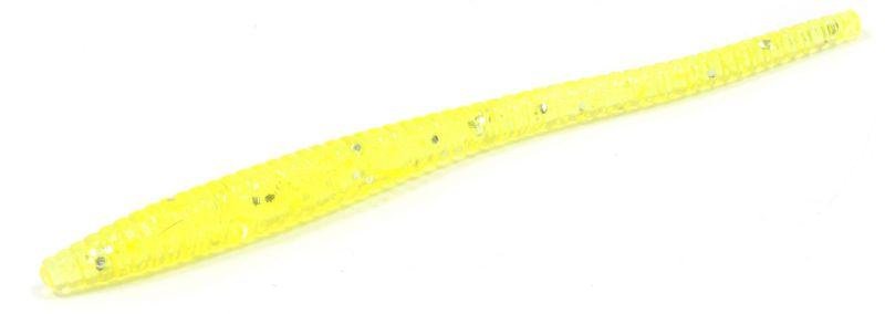 Съедобная приманка Lucky John Wiggler Worm 58мм желтая купить,NaN