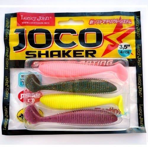 Съедобные приманки Lucky John Joco Shaker 89мм разноцветные купить,NaN