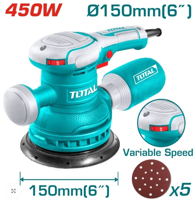 Шлифмашина эксцентриковая Total TF2061506 купить,NaN