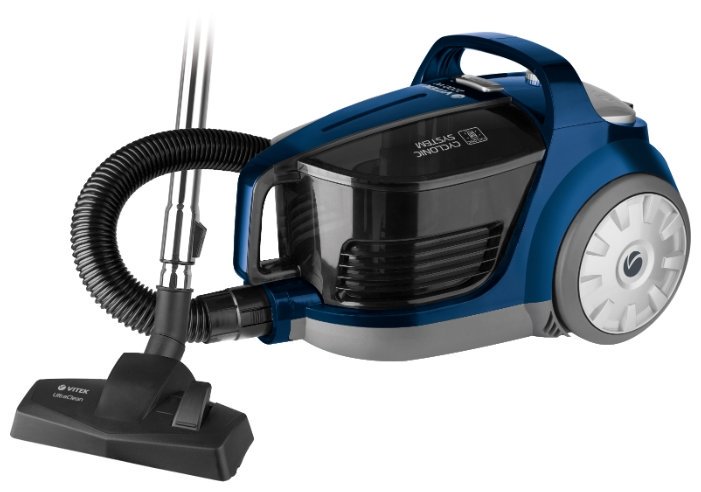 Пылесос Vitek VT-8107 синий купить,NaN