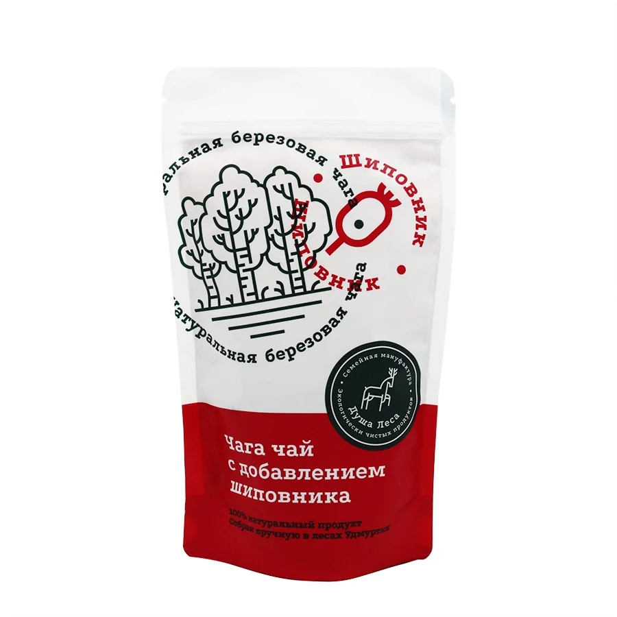 Чай чага GoodTraditions с добавлением шиповника 100 гр купить,NaN