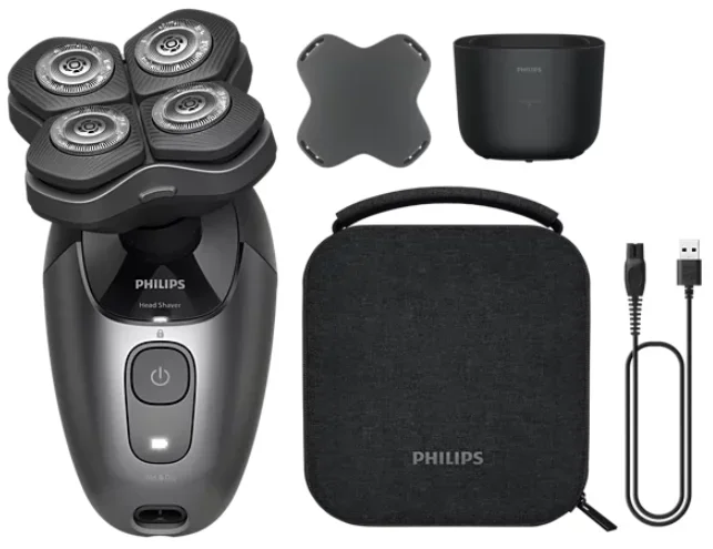 Бритва Philips Shaver Pro 7000 Series HS7980/15 серая купить,NaN