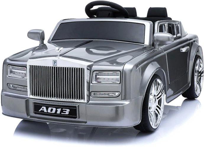 Электромобиль Rolls Royce Phantom A013 серебристый