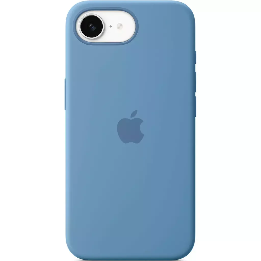 Чехол Apple для iPhone 16e Silicone Case MD3Q4ZM/A Winter Blue