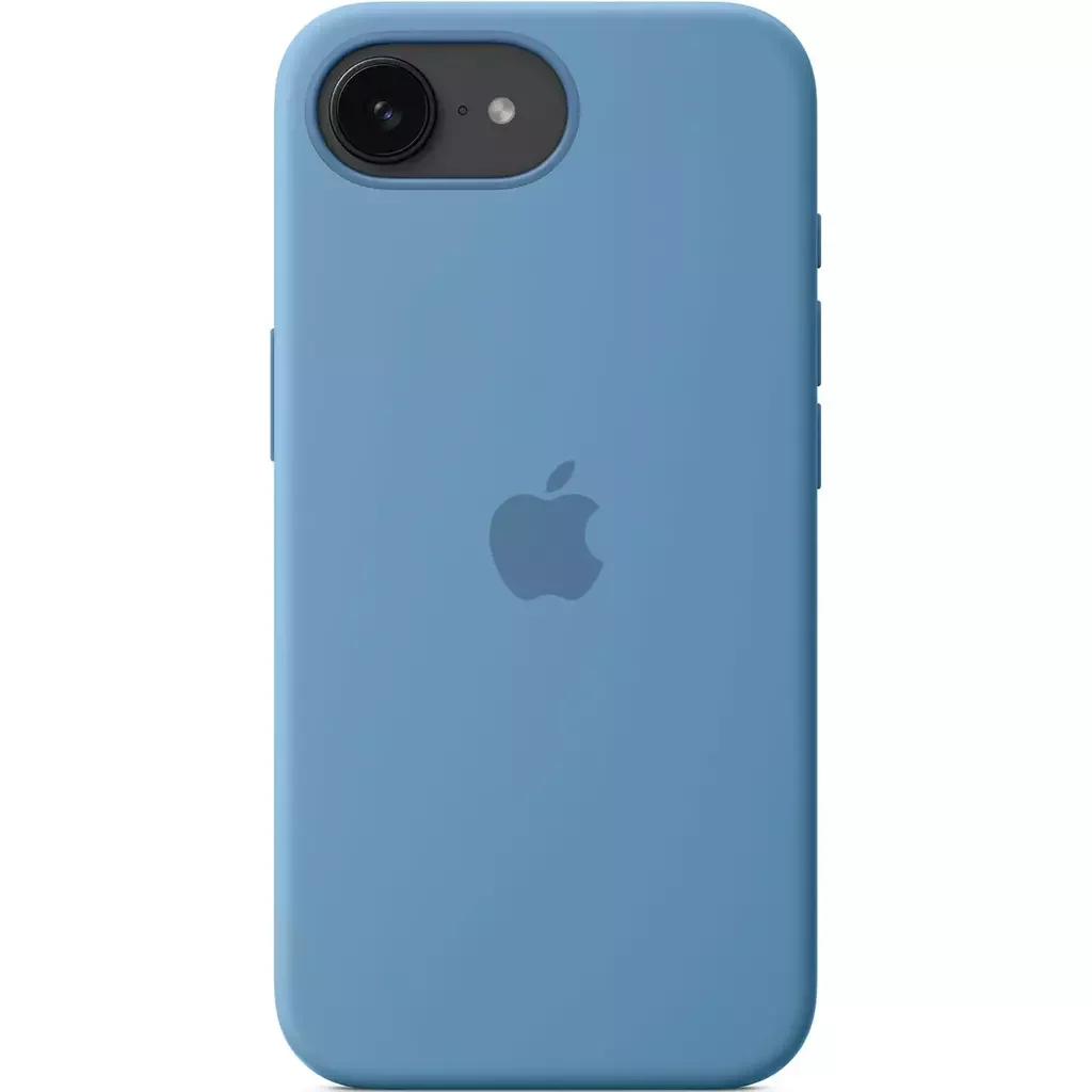 Чехол Apple для iPhone 16e Silicone Case MD3Q4ZM/A Winter Blue