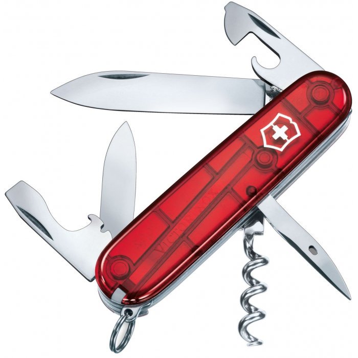 Нож швейцарский Victorinox Spartan 1.3603.TB1 красный купить,NaN