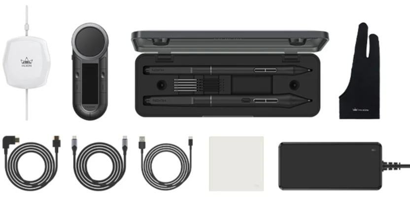 Графический планшет Huion Kamvas Pro 24 GEN3 4K GT2402 черный купить,675500
