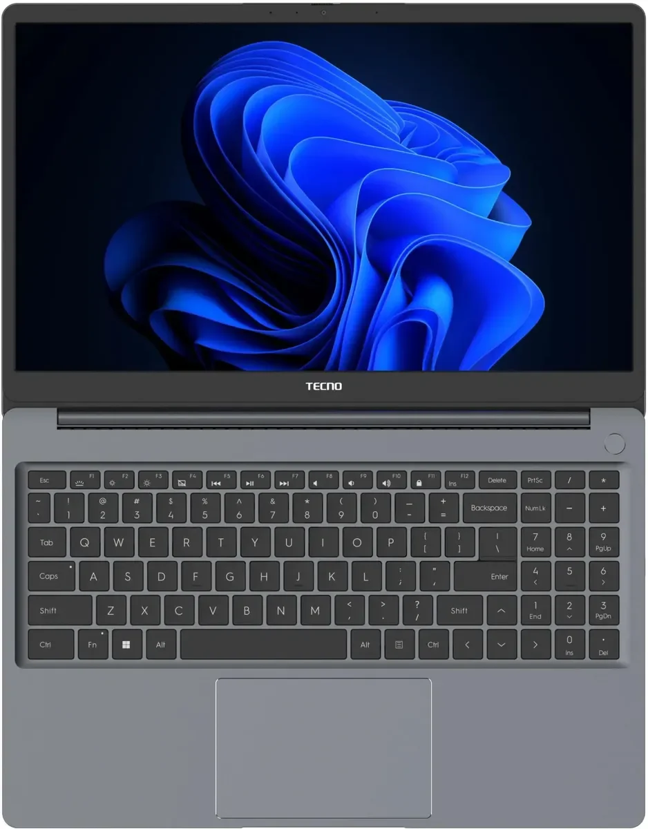 Ноутбук Tecno MegaBook K15SDA 4894947120756 15.6" Grey