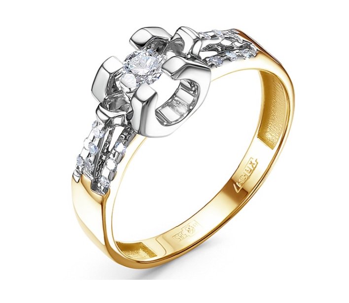 Кольцо Imperial К0927-320 18,5 2,3гр 0,119ct 0,071ct. купить,NaN