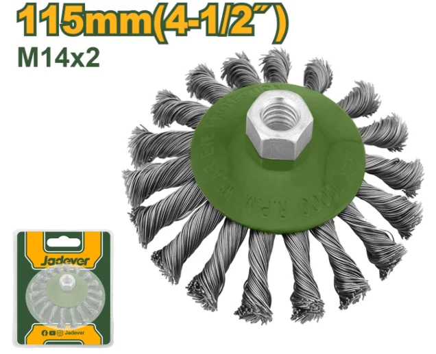 Шлифовальный абразивный диск Jadever JDCE7402 115x14мм 1шт