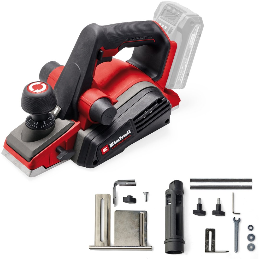 Аккум. Рубанок Einhell TP-PL 18/3 Li BL - Solo (4345405)