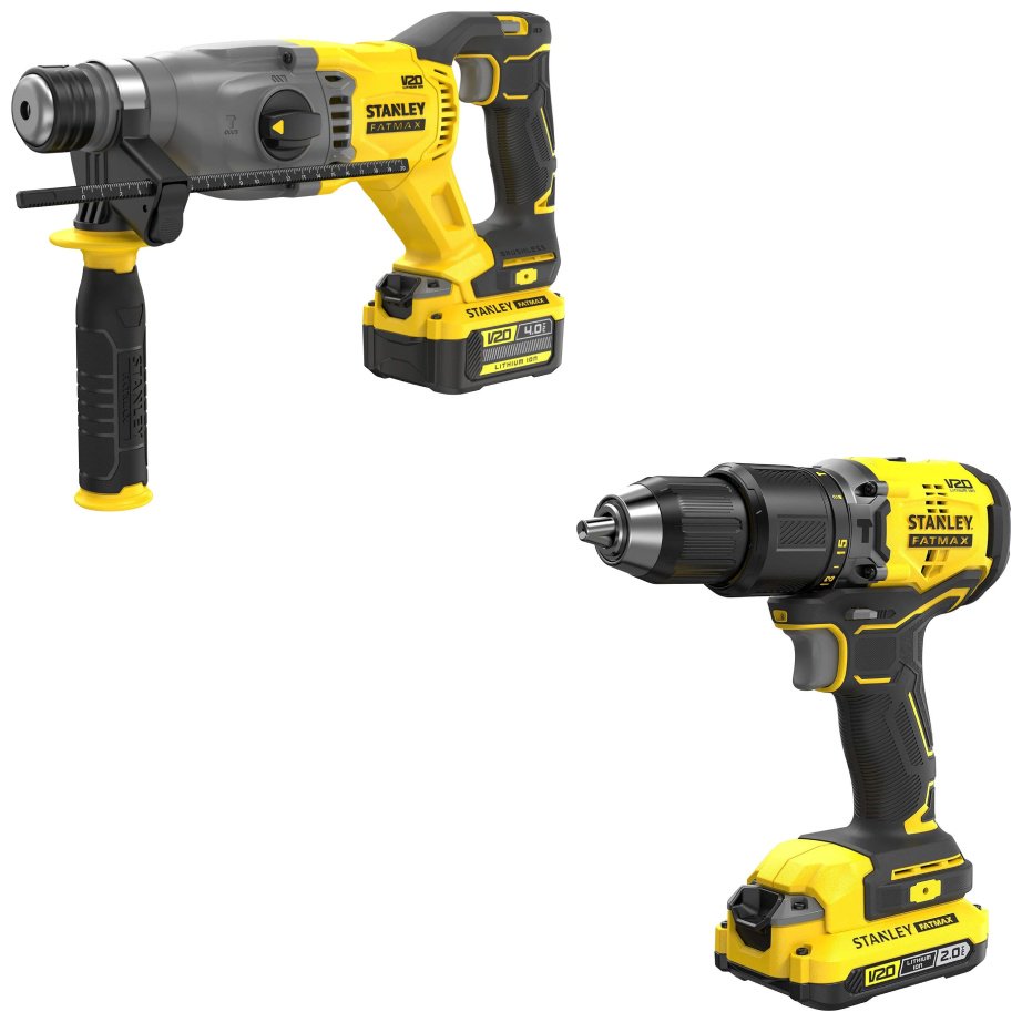 Набор аккумуляторных электроинструментов STANLEY SFMCK216MDS-QW 2 в 1