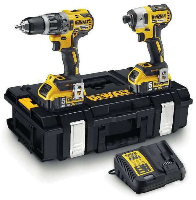 Набор аккумуляторных электроинструментов DeWALT DCK266P2 2 в 1
