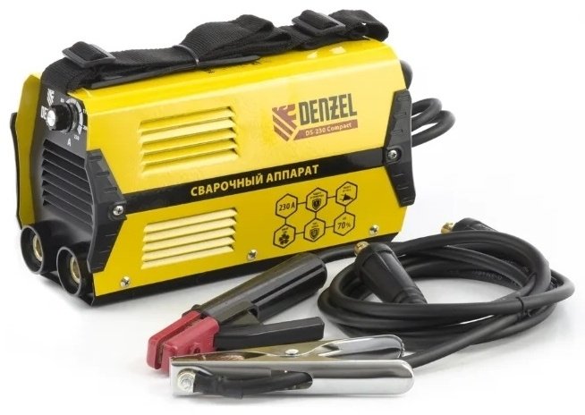 DENZEL сварочный инвертор DS-230 Compact (MMA) купить,52660