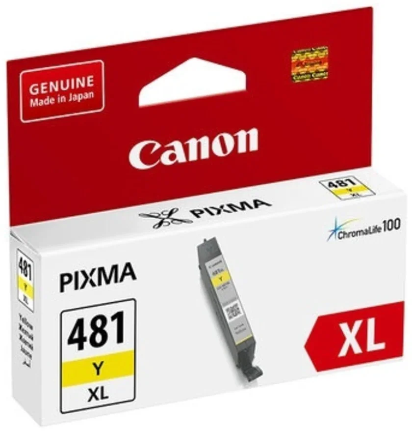 Картридж Canon CLI-481 Yellow для PIXMA TS6140/TS8140/TS9140 2100C001