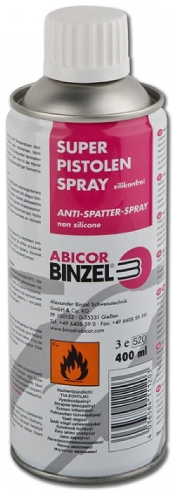 ABICOR BINZEL спрей для защиты сварочной горелки 192.0213.1 0.4 л - ForteMarket ABICOR BINZEL спрей для защиты сварочной горелки 192.0213.1 0.4 л купить,3400
