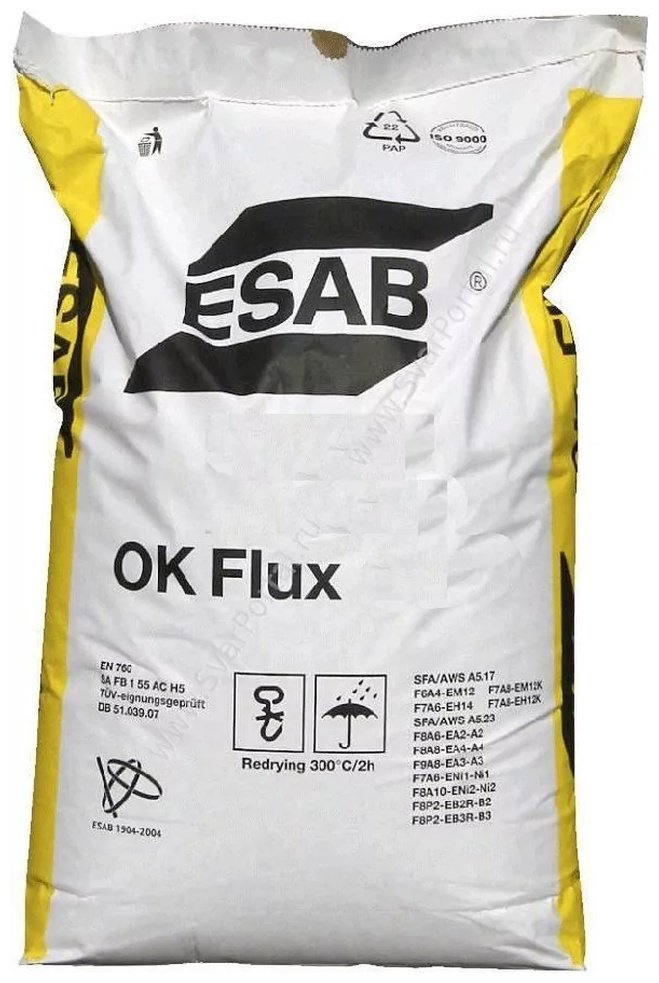 ESAB флюс для пайки OK Flux 1071000W00 25 л