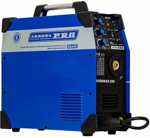 AuroraPRO сварочный инвертор OVERMAN 205 26644 (MIG/MAG, MMA) 3 в 1 купить,288800