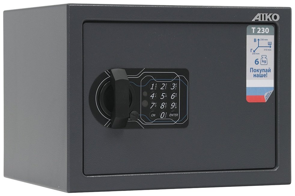 Сейф AIKO S10399211614 электронный замок (310х230х250 мм) купить,44110
