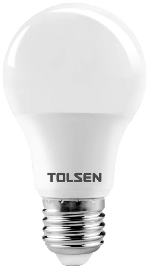 TOLSEN 12W E27, светодиодная, холодный белый купить,1110