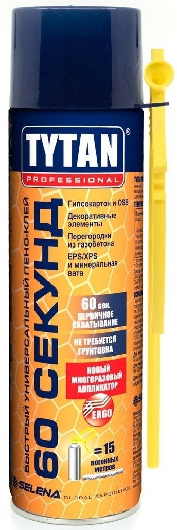 TYTAN клей-пена STD Ergo, 750 мл 1 шт