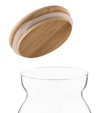Банка для хранения Ardesto Fresh Hourglass AR1370BH 700мл купить,NaN