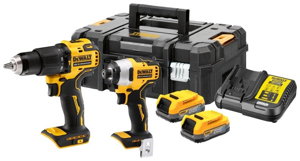 Набор аккумуляторных электроинструментов DeWALT DCK2062E2T-QW 2 в 1