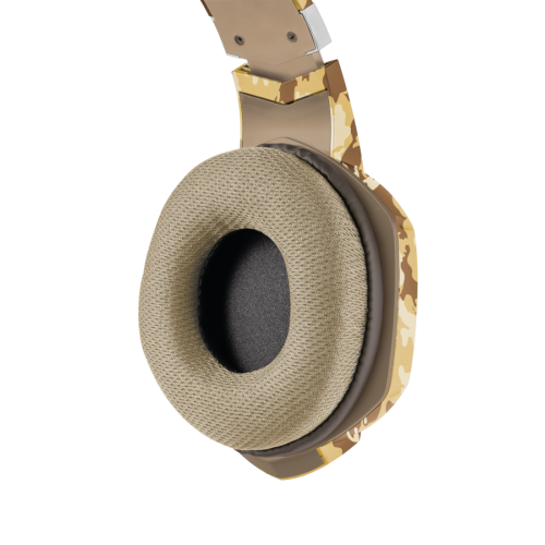 Наушники Trust GXT 322D Carus Headset коричневые