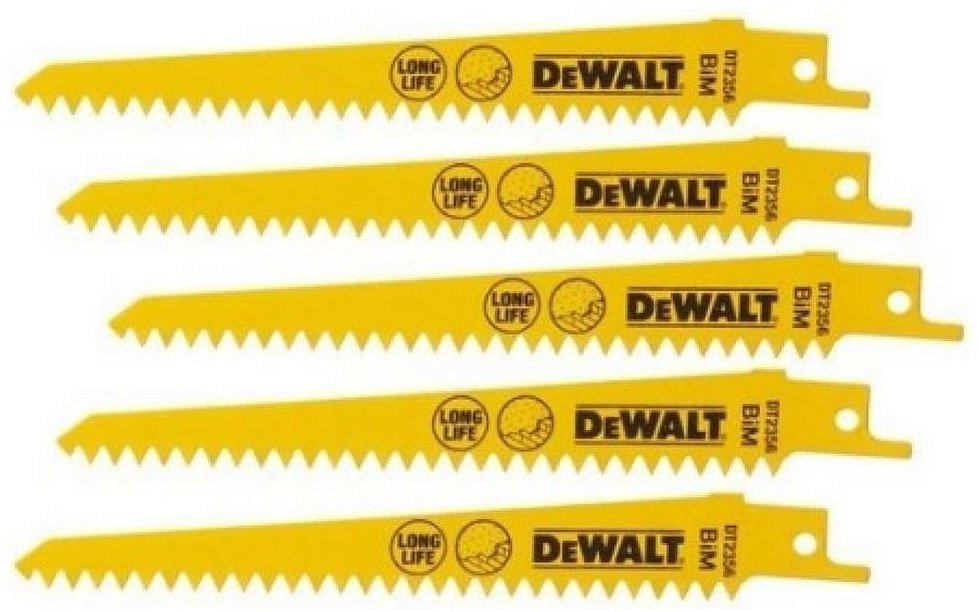 Насадка DeWALT полотно пильное DT2356-QZ 5 шт