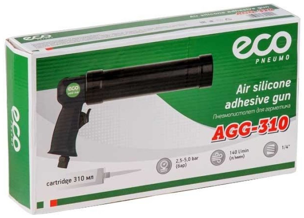 Пистолет ECO закрытый AGG-310 310 мл купить,15970