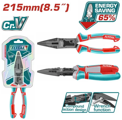 Длинногубцы Total THTC520806 215мм