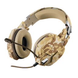 Наушники Trust GXT 322D Carus Headset коричневые