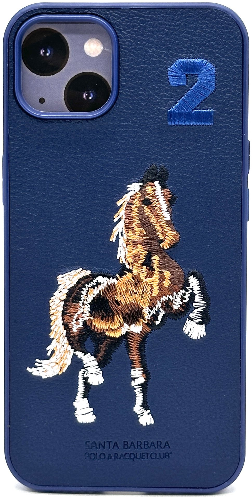 Чехол Santa Barbara Polo & Racquet Club для Apple iPhone 16 синий купить,984