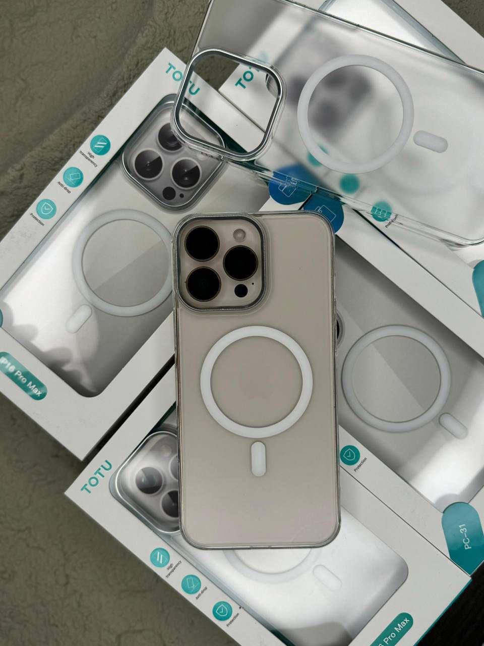 Чехол 5bites для Apple iPhone 16 Pro Max прозрачный купить,999
