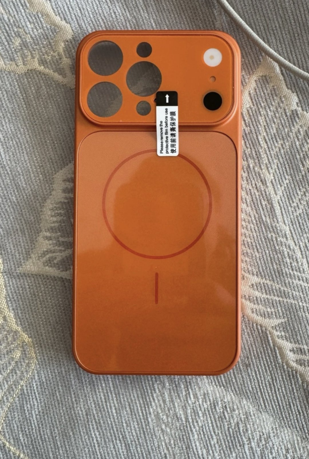 Чехол A STEEL для Apple iPhone 16 Pro Max оранжевый - ForteMarket Чехол A STEEL для Apple iPhone 16 Pro Max оранжевый купить,1500