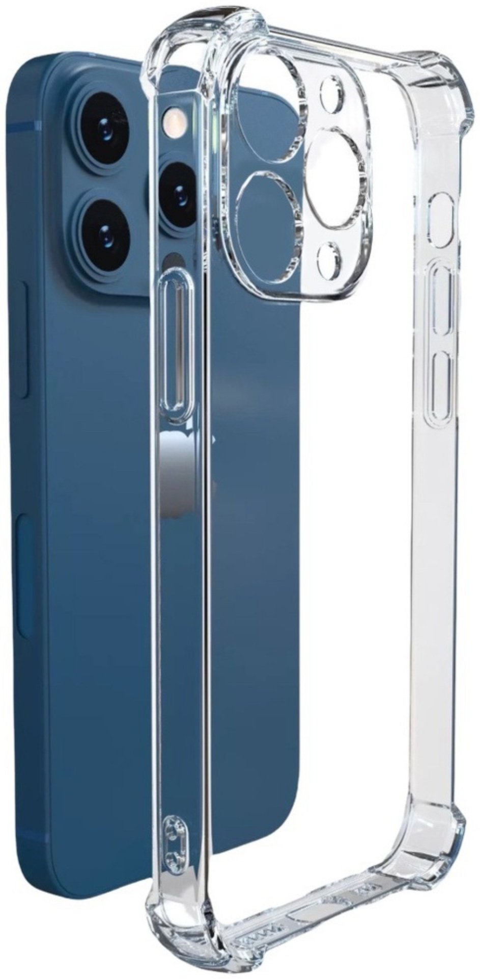 Чехол для Apple iPhone 16 Pro Max прозрачный купить,270