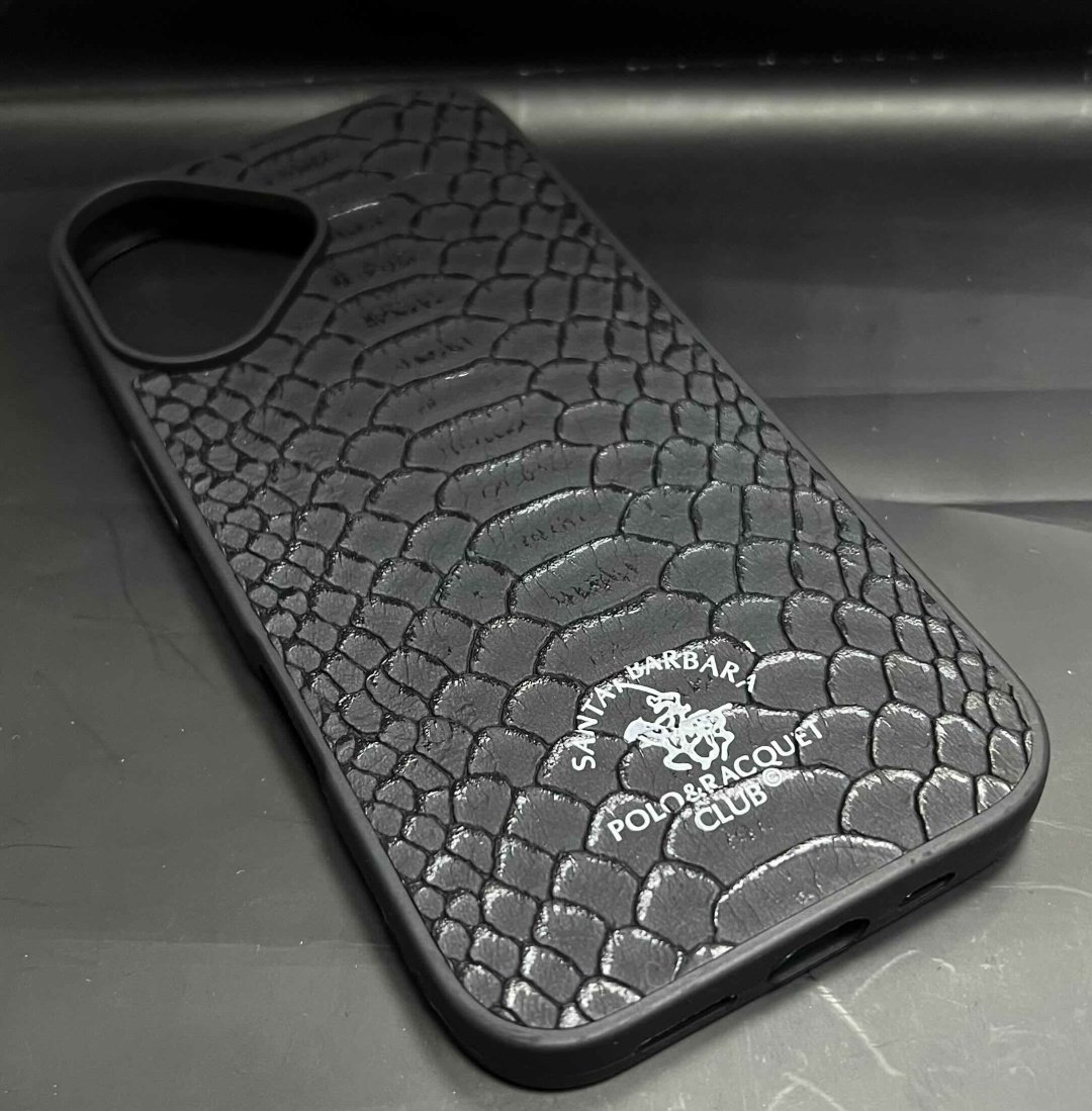 Чехол Santa Barbara Polo & Racquet Club для Apple iPhone 17 черный купить,1450