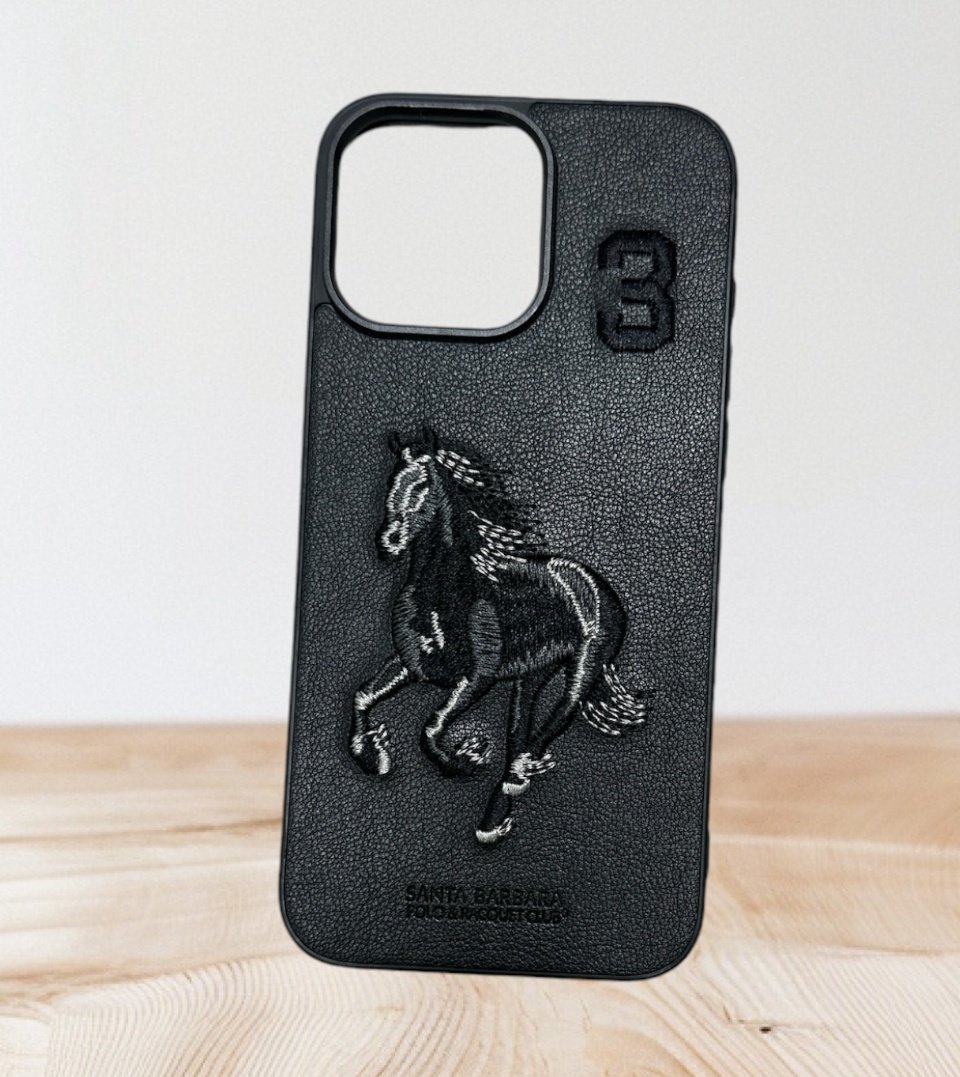 Чехол Santa Barbara для Apple iPhone 16 Pro черный купить,440
