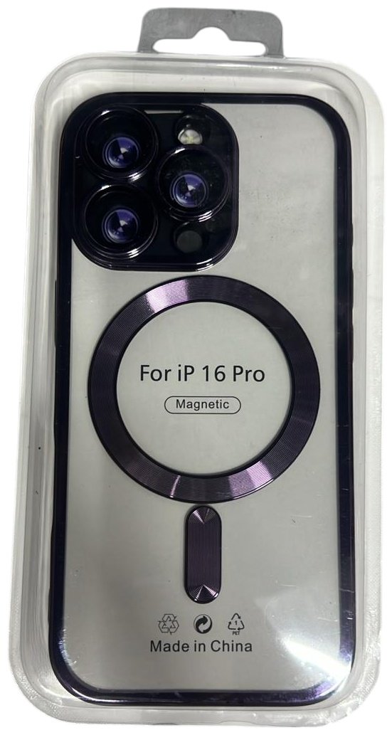 Чехол для Apple iPhone 16 Pro фиолетовый купить,920