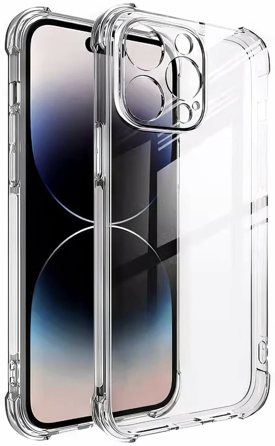 Чехол для Apple iPhone 16 Pro Max прозрачный - ForteMarket Чехол для Apple iPhone 16 Pro Max прозрачный купить,270