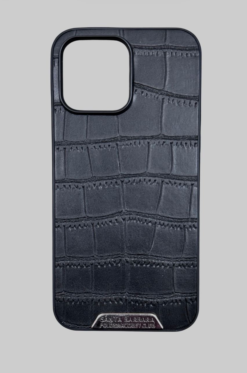 Чехол Santa Barbara для Apple iPhone 16 Pro черный купить,1900