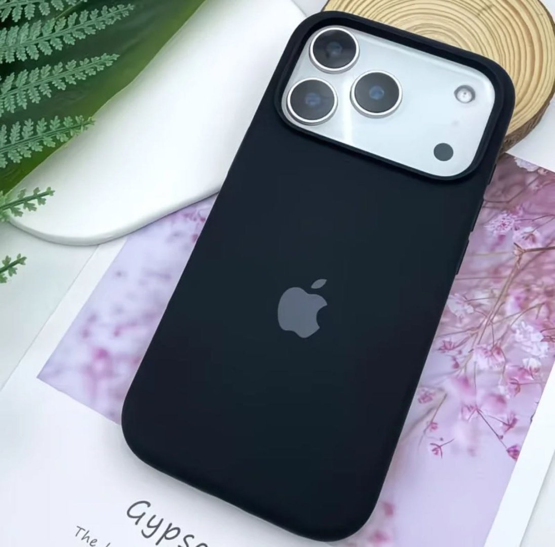 Чехол для Apple iPhone 17 Pro Max черный - ForteMarket Чехол для Apple iPhone 17 Pro Max черный купить,970